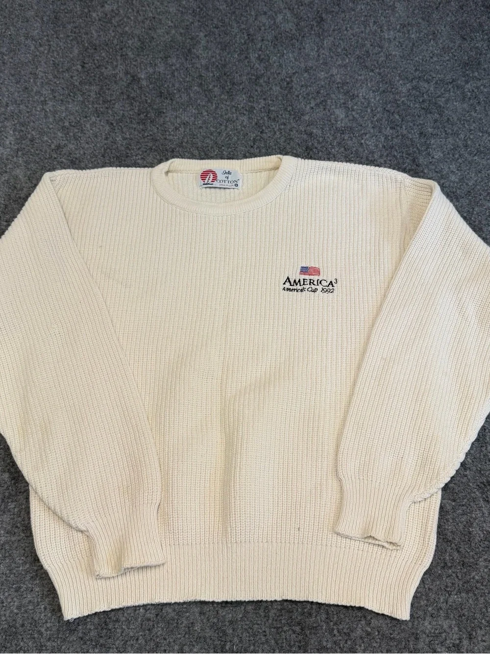Cream Crewneck Sweater